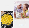 Household Non-stick Bakeware Mold QQ Egg Baking Tray(Black)