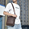 WEIXIER D285 Men Casual Crossbody Single Shoulder Bag(Brown)