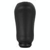 For Renault Clio III MK3 Car Gear Lever Knob Leather Gear Shift Knob(Black)