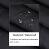 115x25cm Winter Neck Warm Waterproof Thickened Down Scarf, Spec: Duck Down (Navy Blue)