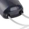 Quiet Aquarium Air Pump 220V 5W - Dual Outlet Adjustable Flow