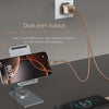 TOTUDESIGN HC-9 30W USB-A to Type-C GaN Fast Charger, Plug:EU Plug with Type-C to Type-C Cable(Gold)