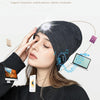 M1-BL LED Glowing Bluetooth Music Hat Wireless Call Night Running Hat(Gray)