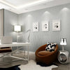 Modern Minimalist Bedroom Living Room Self-Adhesive Non-Woven Wallpaper Sticker, Specification: 0.53 x 3 Meters(7063 Silver Grey)