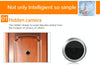 3" LCD Digital Door Viewer Peephole Camera, 1MP, Photo Capture, Black