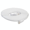 8m CAT6 Ultra-thin Flat Ethernet Network LAN Cable, Patch Lead RJ45 (White)