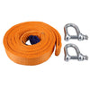 ZONGYUAN ZY-0223 Car 5m5cm 8 Ton Towing 2 Ton Lifting Rope Straps with Two Hooks High Strength Cable Cord Heavy Duty Recovery Securing Accessories for Cars Trucks