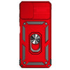 For Samsung Galaxy A06 4G Sliding Camshield Holder Phone Case(Red)