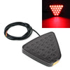 DC12V 1W Car Triangle Highlight Brake Lights Reversing Light with 20LEDs SMD-3528 (Black)
