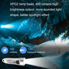 V1 Keychain Lantern Mini Light Flashlight Multifunctional Outdoor Home Flashlight(Transparent White)