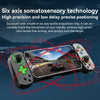 D7 BT5.0 Retractable Gamepad With Light For PC / Android / IPhone /Win7 10 11/Mac OS/Switch(Purple)