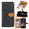 For Alcatel 1SE (2020) European Floral Embossed Copper Buckle Horizontal Flip PU Leather Case with Holder & Card Slots & Wallet & Photo Frame(Black)