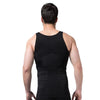 Men Slimming Body Shaper Vest Underwear, Size: S(Black)