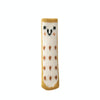 4pcs / Set Knitted Wool Silicone Silent Non-Slip Chair Foot Cover(Yellow Smiley)