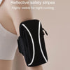 Outdoor Running Cell Phone Arm Bag Unisex Waterproof Mobile Phone Pouch(Gray)
