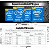 HYSTOU P09-6L Windows / Linux System Mini PC, Intel Celeron 3865U 2 Core 2 Threads up to 1.80GHz, Support mSATA, 8GB RAM DDR3 + 256GB SSD