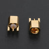 5x MMCX Female PCB Connector 6GHz 50 Ohm Gold Plated