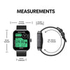 Zeblaze Beyond 3 Plus 1.78 inch Screen Stylish GPS Smart Watch, Support Bluetooth Calling / Heart Rate / Blood Oxygen Monitor(Black)