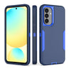For Samsung Galaxy A36 Magnetic PC Hybrid TPU Phone Case(Royal Blue+Dark Blue)