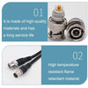 1.5m BNC Cable Male to Female, 75 Ohm Coax HD Video CCTV Cable