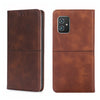 For Asus ZenFone 8 ZS590KS Cow Texture Magnetic Horizontal Flip Leather Phone Case(Dark Brown)