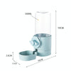 Hanging Cat Feeder & Drinker, Blue, Cage/Kennel Attach