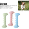 TPR Dog Toothbrush Chew Toy - Blue - Small/Medium Breeds