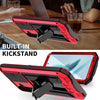 For Samsung Galaxy S25+ 5G R-JUST Sliding Camera Life Waterproof Holder Phone Case(Red)