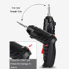 15pcs/set Home Use Mini Rechargeable Multifunction Electric Screwdriver Electric Drill Tool Set