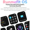 GTS6 1.69 inch Runmefit  Pressure MET BT Call Smart Watch, Heart Rate / Blood Pressure / Body Temperature(Pink)