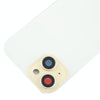 iPhone 15 Plus Yellow Glass Battery Cover with Lens Cover
