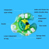 Children Lying Ring Baby Underarm Anti-Rollover Swimming Ring, Style: Water Elf (Small)