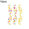 10 PCS Hot Stamping Waterproof Music Festival Face Tattoo Sticker(VS-003)