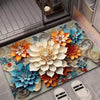 40 x 60cm  3D Oil Painting Diatom Mud Absorbent Floor Mat Non-slip Carpet(Style 02)