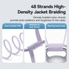 Baseus Gem Transparent 2.4A USB to 8 Pin Fast Charging Data Cable, Length:2m(Purple)