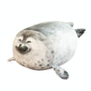 Seal Pillow Aquarium Plush Toy, High: 30cm(Squint)