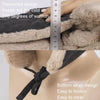 Windproof Padded Thickened Snow Hat Cold Protective Ear Hat, Size: One Size(Khaki)