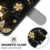 For Alcatel 3X 2020 Coloured Drawing Cross Texture Horizontal Flip PU Leather Case with Holder & Card Slots & Wallet & Lanyard(Gold Diamond Butterfly)