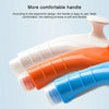 Pet Shower Brush with Nozzle, Orange - Dog & Cat Grooming
