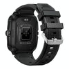 KT71 1.96 inch HD Square Screen Rugged Smart Watch Supports Bluetooth Calls/Sleep Monitoring/Blood Oxygen Monitoring(Black + Silver)
