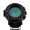 SKMEI 1380 Men Fashionable Outdoor 50m Waterproof Digital Watch Large Dial Sports Wrist Watch(Black)
