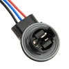 1 Pair 3157 Bulb Holder Base Female Socket with Wire