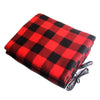 12V Car Winter Electric Heating Blanket Temperature Control Type(Red)