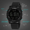 SYNOKE 9002 Men Outdoor Waterproof Sports Watch Multifunctional Luminous Digital Watch(Black)