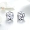 S925 Sterling Silver Stud Earrings Zircon Earrings