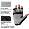 BOODUN B171069 Sailing Gloves Fitness Outdoor Half Finger Rock Climbing Gloves, Size: M(Black)