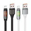 hoco U136 USB to 8 Pin Prize Charging Data Cable, Length:1.2m(Black)