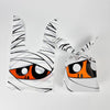50pcs /Pack Halloween Packaging Bags Candy Snacks Treat Bags, Size: 13.5x22cm(Little Zombie)