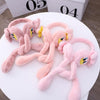 Cartoon Little Duck Ears Moving Winter Warm Earmuffs Press Airbag Earmuffs Cute Ear Warmer for Children, Size: One Size(Milky White)