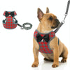 Plaid Dog & Cat Vest Harness & Lead Set - Adjustable
